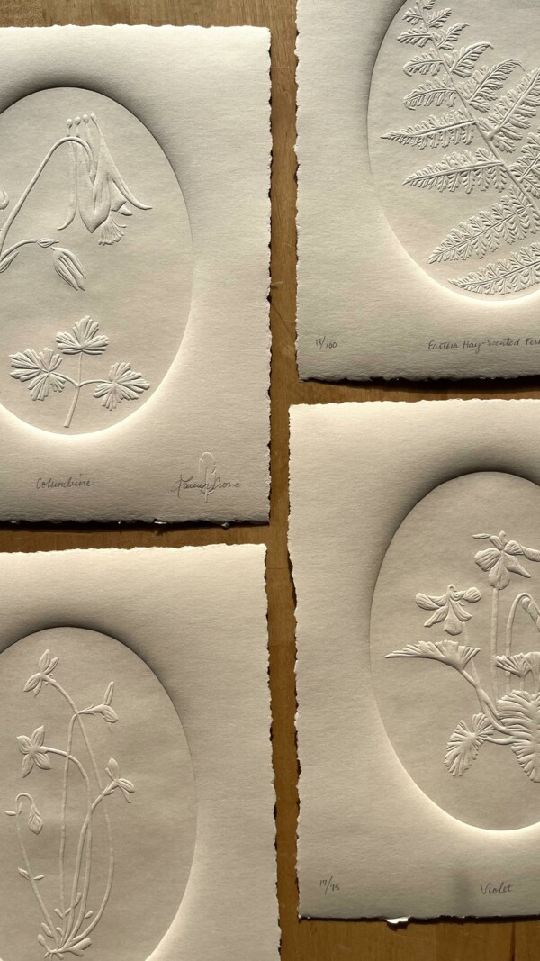 Patiently waiting for all of the beautiful things to emerge from the earth this spring. ⏳🌷——————-
Original block print, relief printmaking, woodcut, linocut, blind embossed, pressed flowers, botanical, native plants, western North Carolina, high country, blue ridge mountains, train hike, run, limited edition, fine art, collection, interior design, home decor